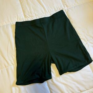 Princess Polly Green Biker shorts